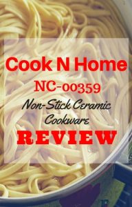 cooknhome non-stick ceramic cookware review